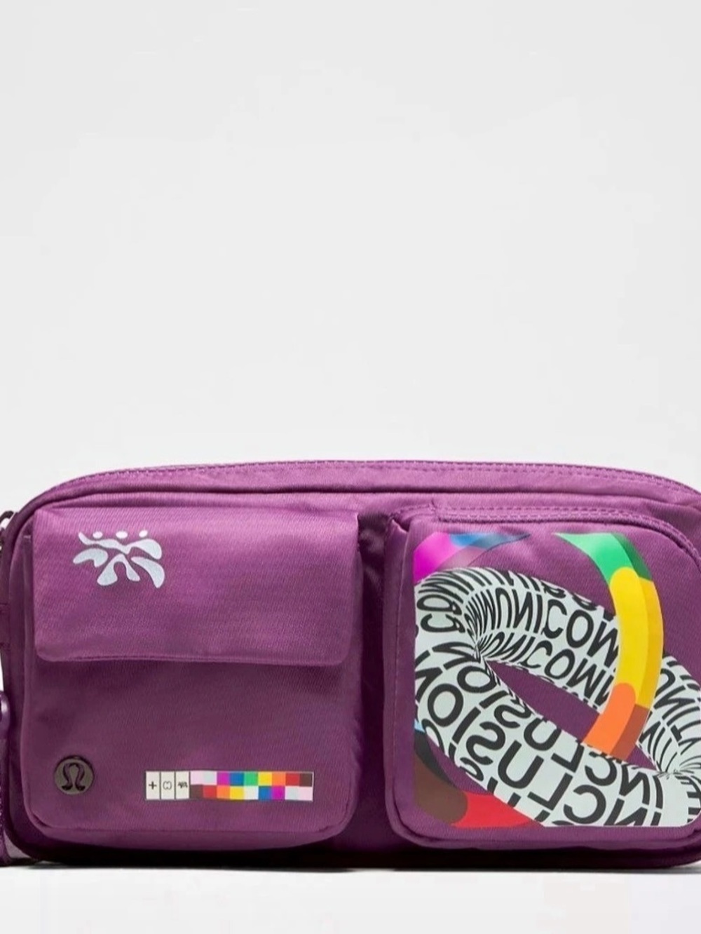 Lululemon Multi Pocket Crossbody Bag Purple NWT
